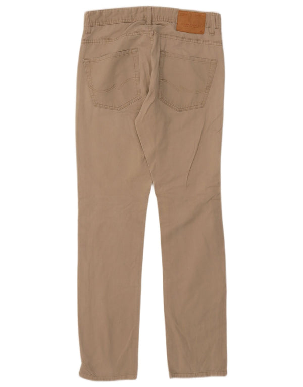 Jack & Jones Pantalon Slim Casual Homme W30 L30 Beige