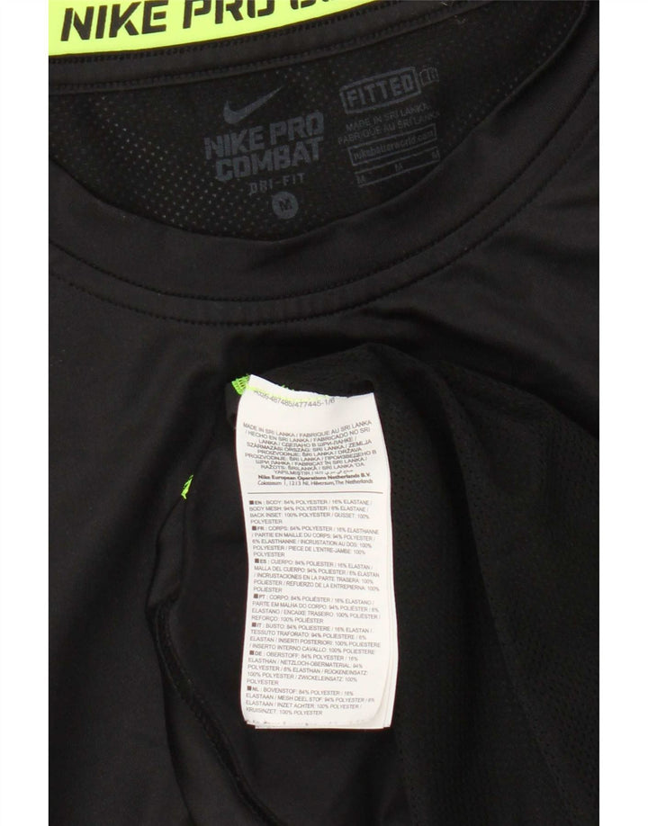 Nike Hommes Dri Fit Débardeur Noir Moyen Colorblock Polyester