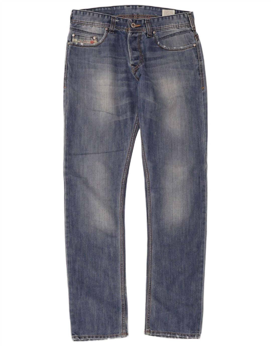 Diesel Jean Slim effet vieilli W31 L31 bleu coton pour homme