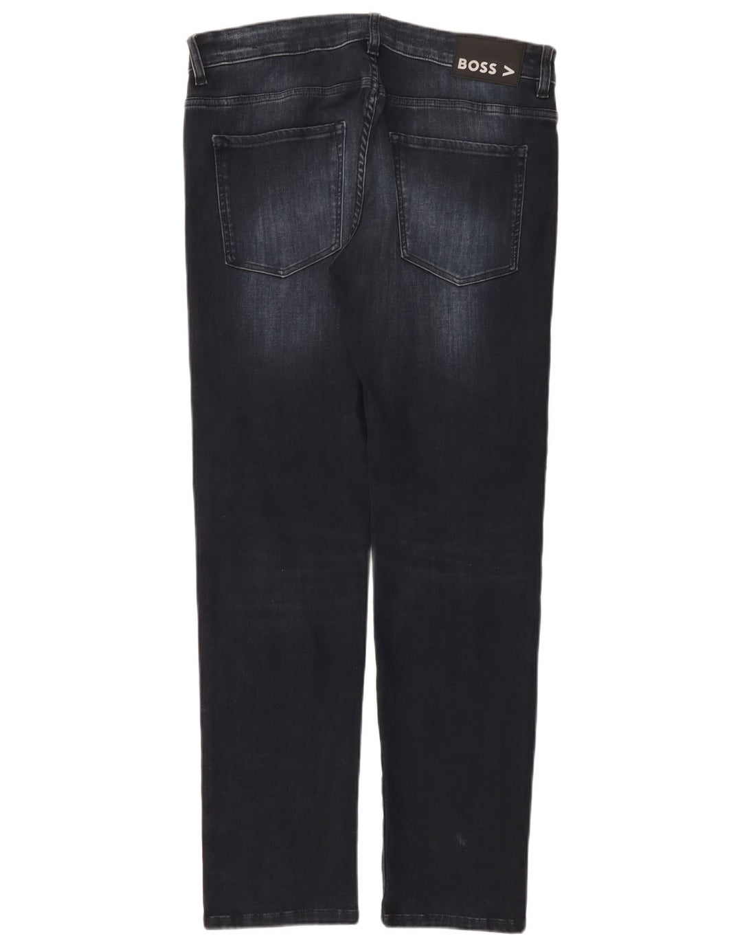 HUGO BOSS Femme Jean Slim W34 L32 Bleu Marine Coton
