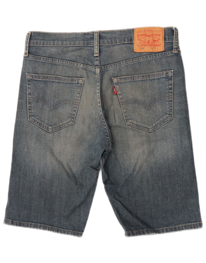 Levi's Short en Jean 508 W30 Homme Bleu Moyen Coton