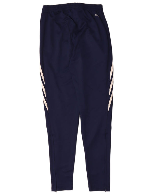 Adidas Pantalon de survêtement Climalite pour homme XS Bleu marine Polyester
