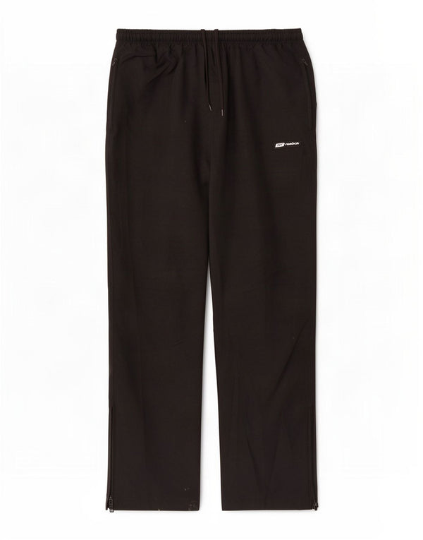 Reebok Pantalon de Survêtement Homme Large Noir Polyester
