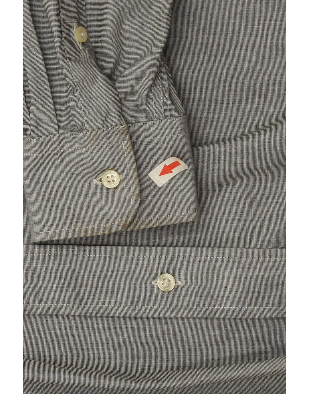 Lacoste Chemise Homme Taille 45 XL Gris Coton