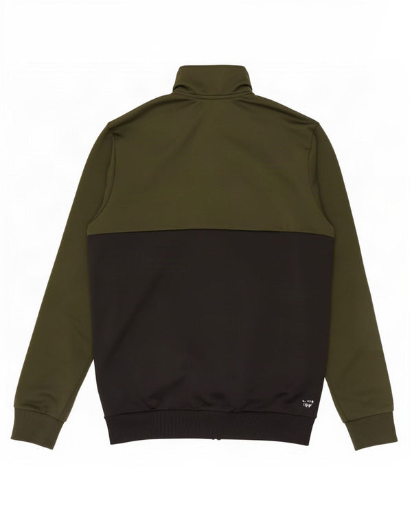 Adidas Climalite Survêtement Top Veste Garçon 13-14 Ans Vert Colorblock