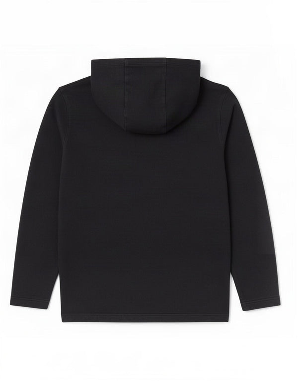 Nike Haut à capuche à manches longues en coton noir moyen pour homme