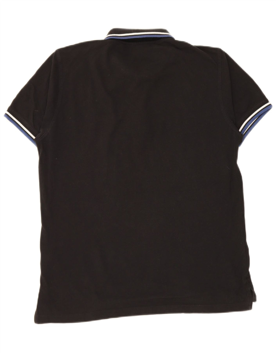 Pierre Cardin Polo Regular Fit Homme Coton Rayé Noir Moyen