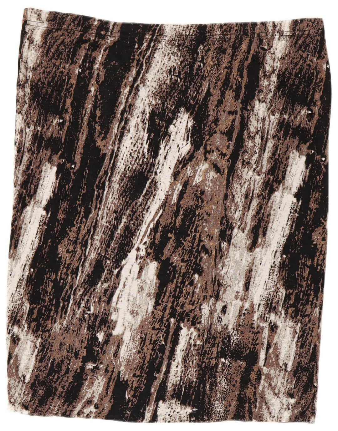 MOSSIMO Jupe droite femme 2XL W40 Rayonne color block marron