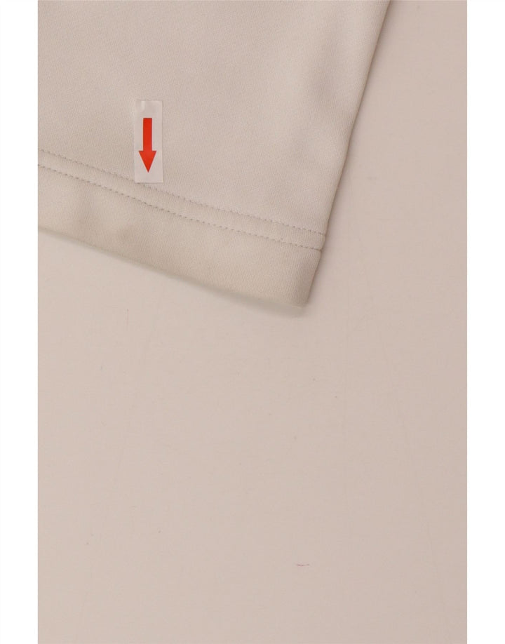 Adidas Pantalon de survêtement pour femme UK 10 Small Blanc Polyester