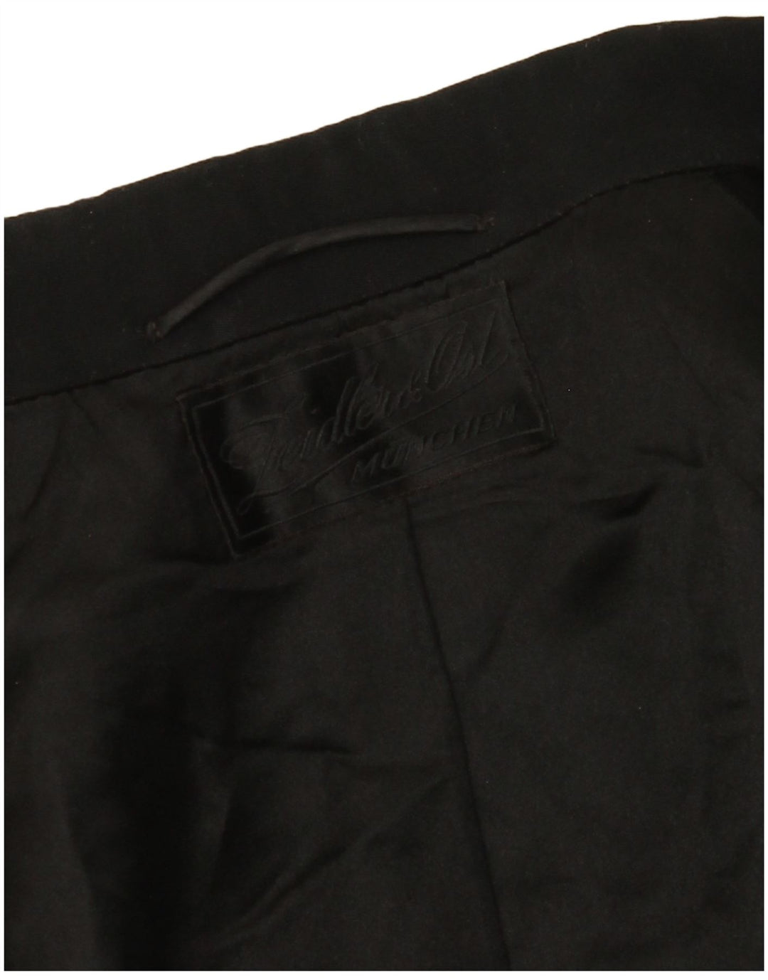 VINTAGE Homme Tailcoat Blazer Veste UK 38 Moyen Noir