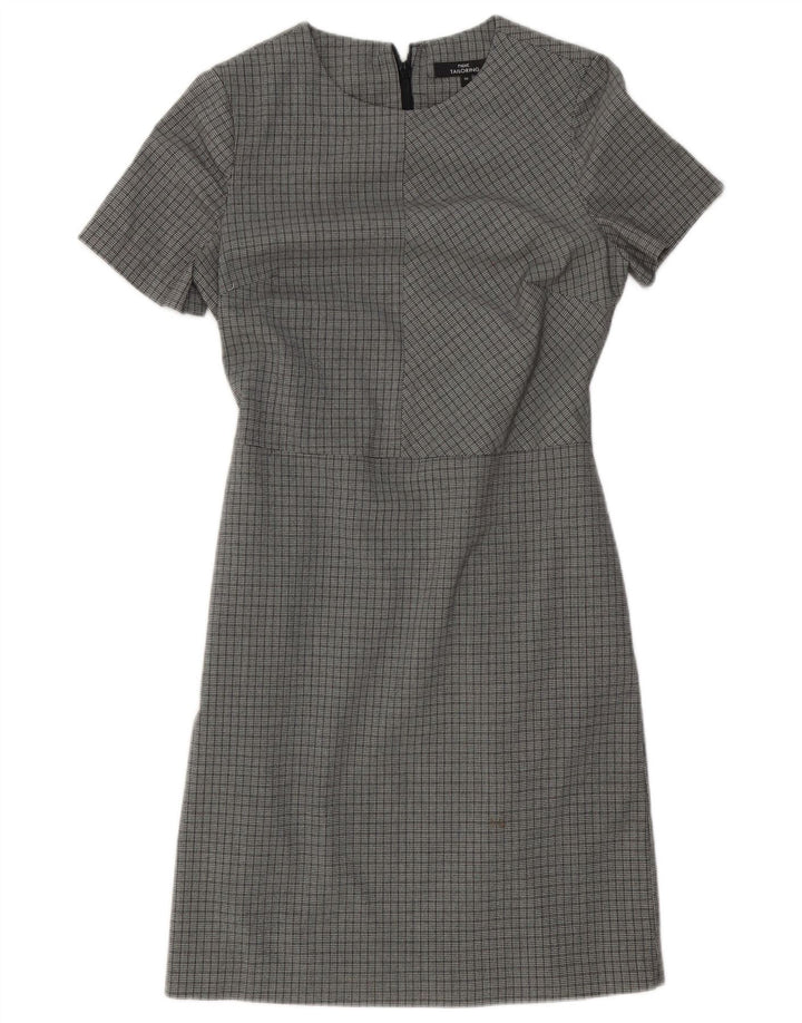Next Robe fourreau pour femme UK 6 XS Gris pied-de-poule