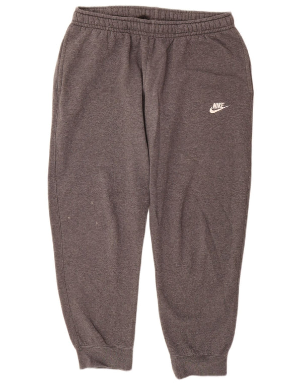 Nike Pantalon de survêtement pour homme en coton gris Taille L