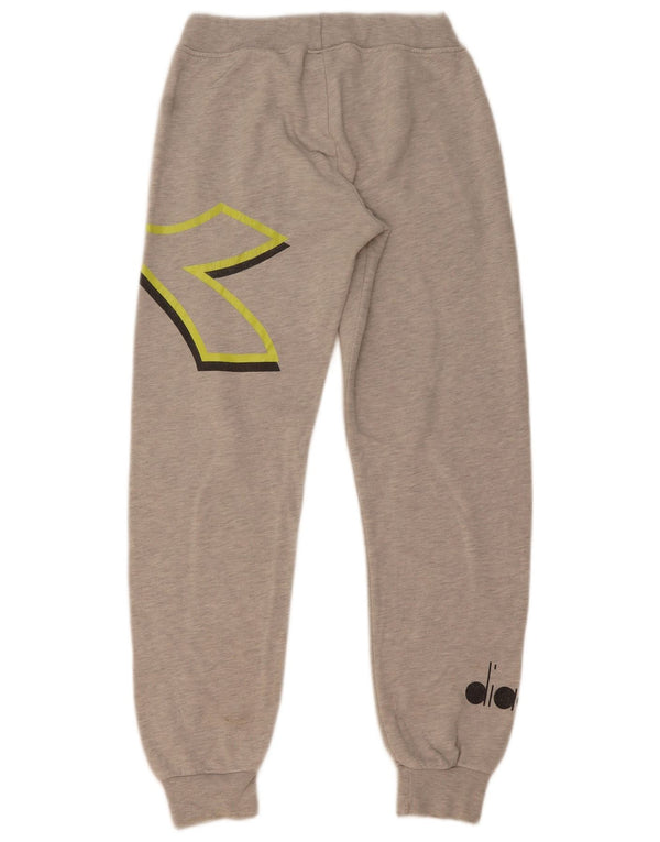Diadora Pantalon de Survêtement Graphique Garçon 13-14 Ans Gris