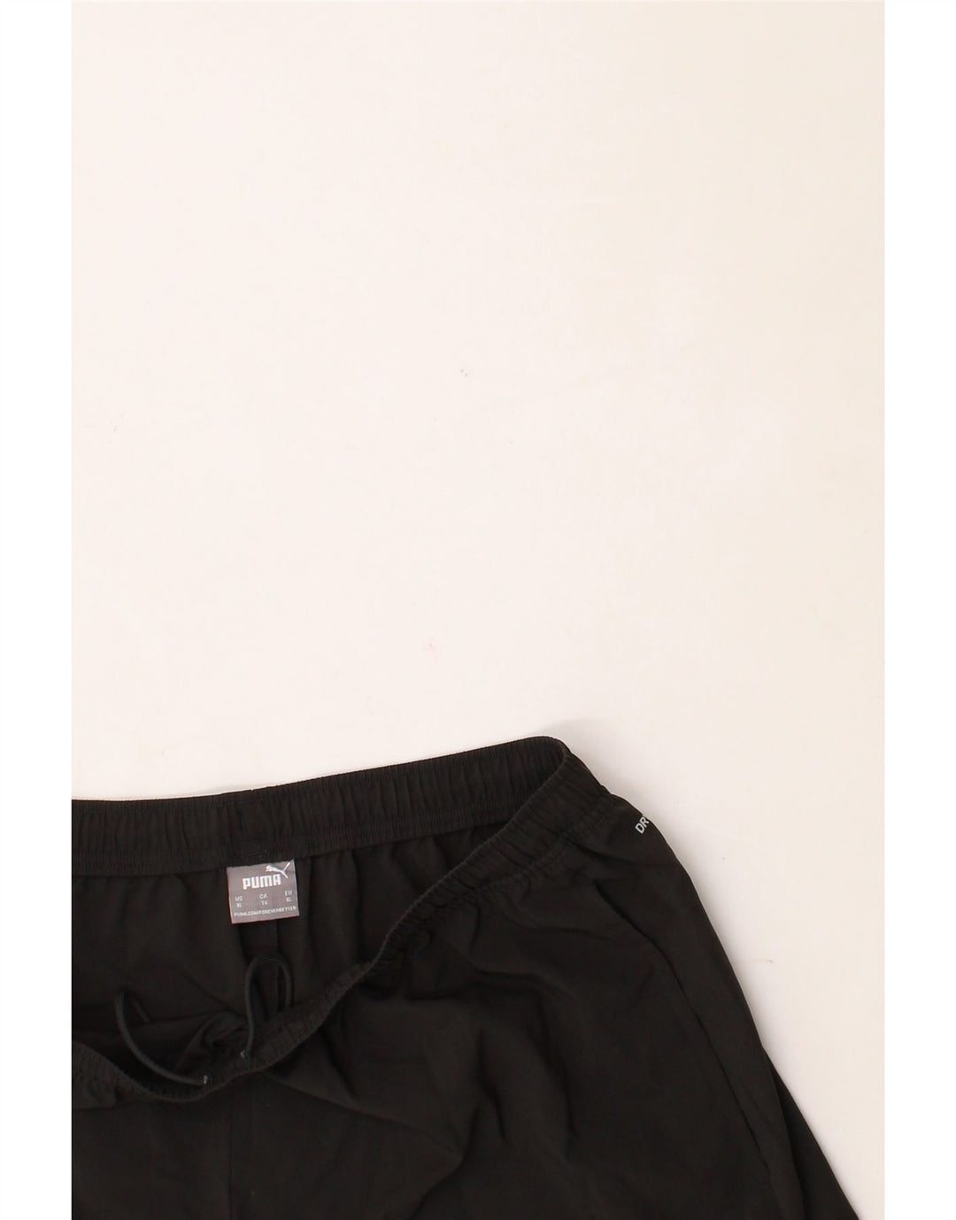 PUMA Mens Sport Shorts XL  Black Polyester Vintage Puma and Second-Hand Puma from Messina Hembry 