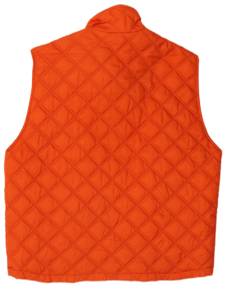 Invicta Gilet matelassé pour homme UK 42 XL Orange Polyamide