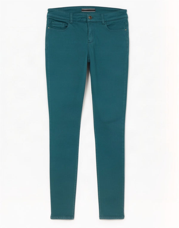 Massimo Dutti Jean skinny pour femme EU 40 Medium W30 L29 Bleu
