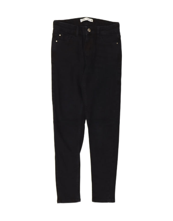 Jean skinny Zara femme EU 36 XS W26 L27 coton noir