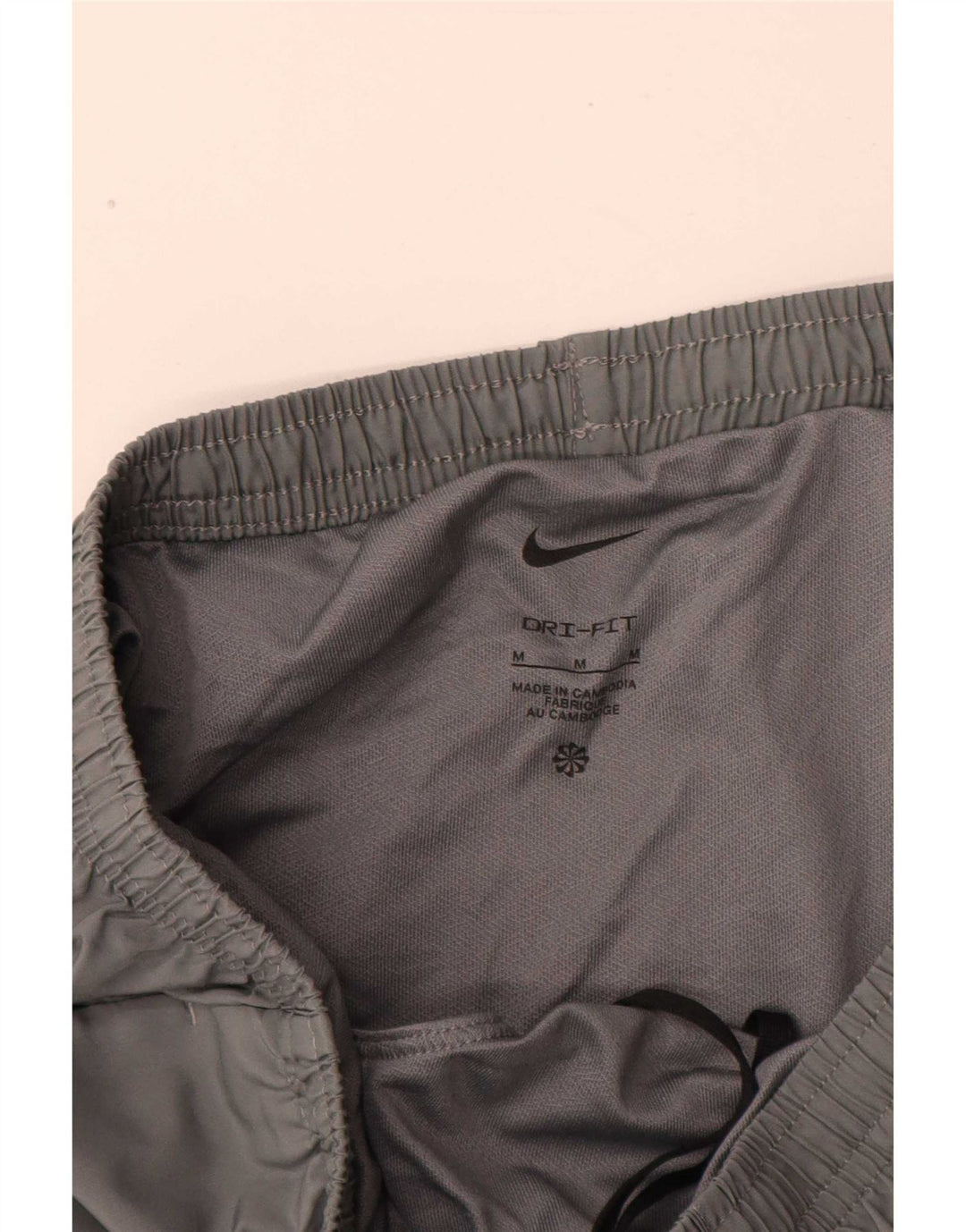 Nike Short de sport Dri Fit pour homme en polyester color block gris moyen
