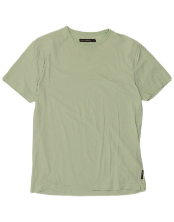 French Connection T-Shirt Homme Vert Moyen Coton