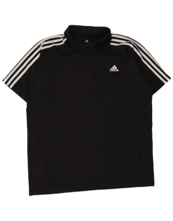 ADIDAS Polo Climacool Homme Grand Noir Polyester