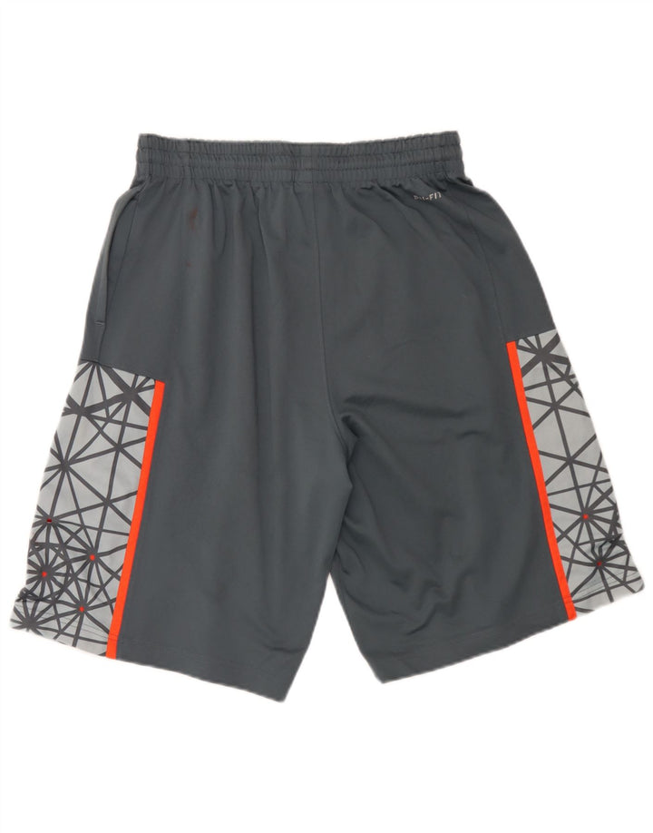 Nike Short de sport Dri Fit Graphic pour homme en polyester gris moyen géométrique