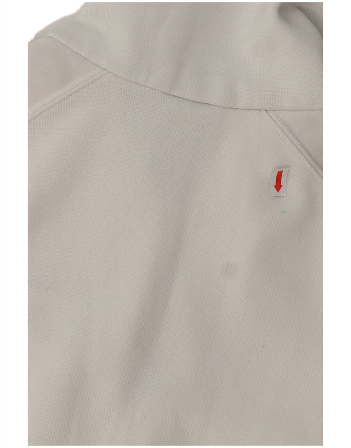 ADIDAS Veste de Survêtement Fille 13-14 ans Blanc Coton