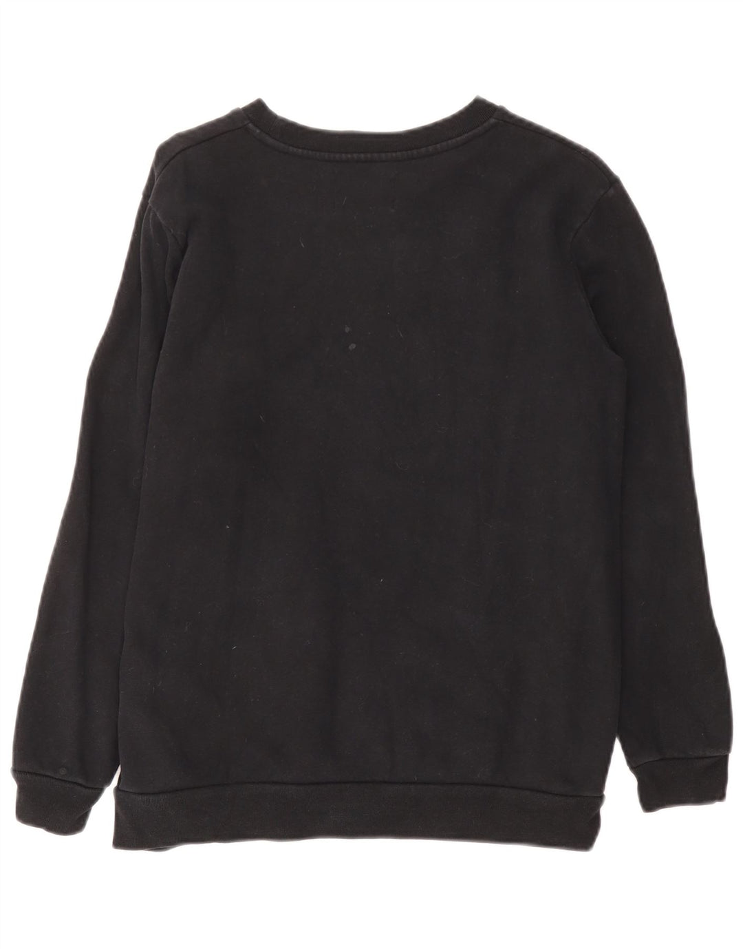 Calvin Klein Jeans Sweat-shirt graphique pour femme UK 12 Noir moyen