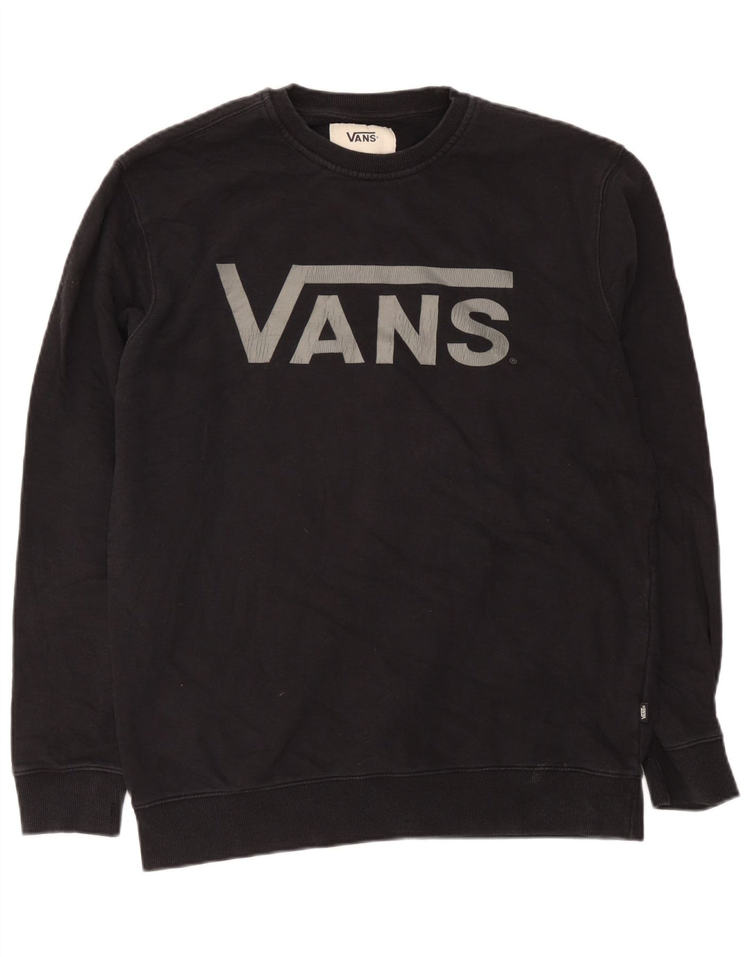Vans Sweat-shirt graphique pour homme XL en coton noir