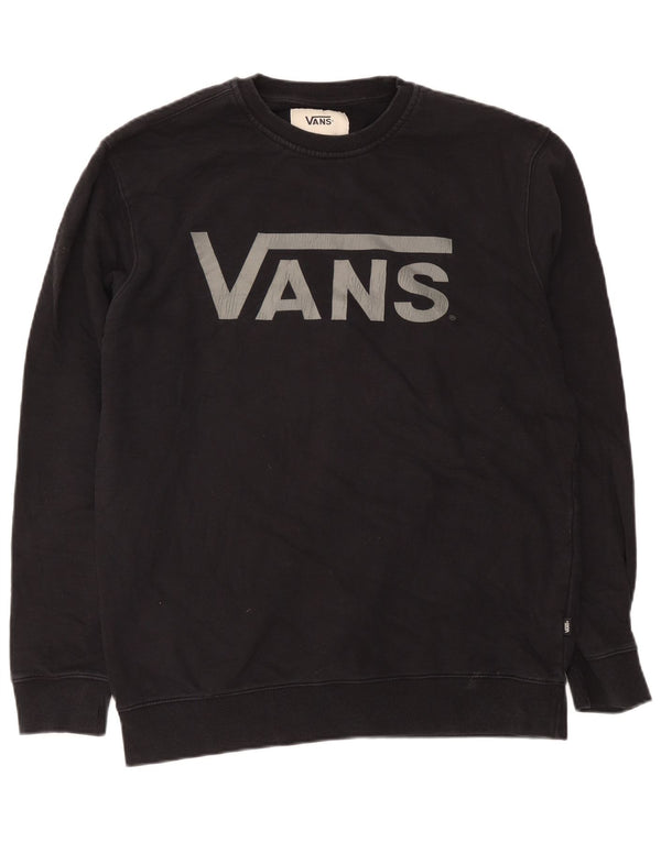 Vans Sweat-shirt graphique pour homme XL en coton noir