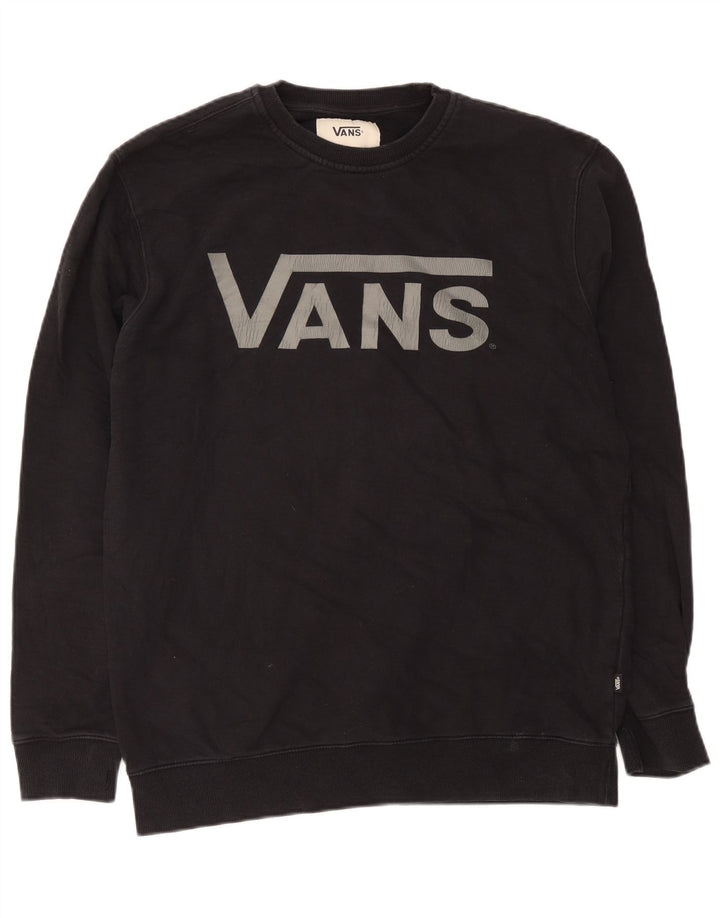 Vans Sweat-shirt graphique pour homme XL en coton noir