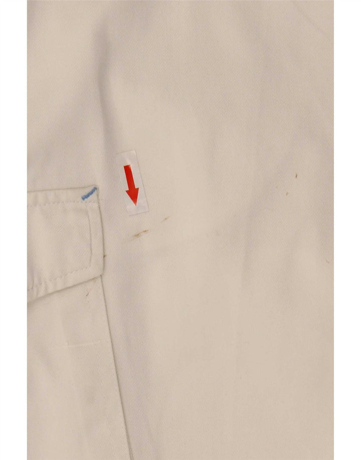 AST Short Cargo Homme W34 Grand Coton Blanc