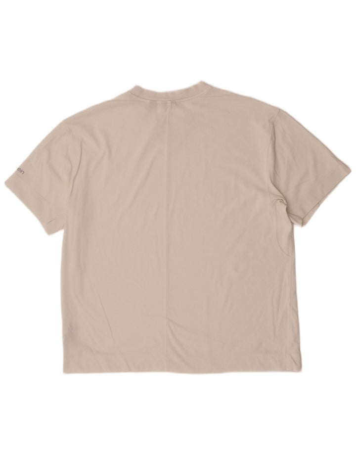 Calvin Klein T-Shirt Homme Grand Blanc Coton