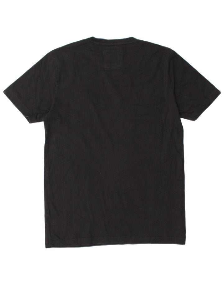 CREW CLOTHING Mens T-Shirt Top Medium Black