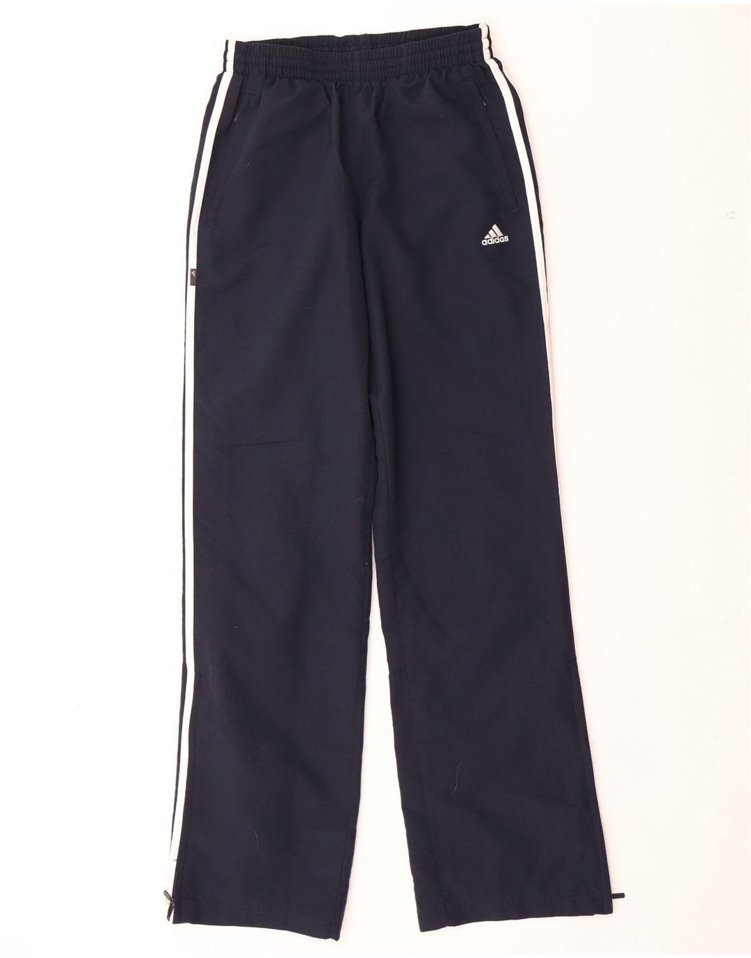 ADIDAS Pantalon de survêtement garçon 15-16 ans Bleu marine Polyester