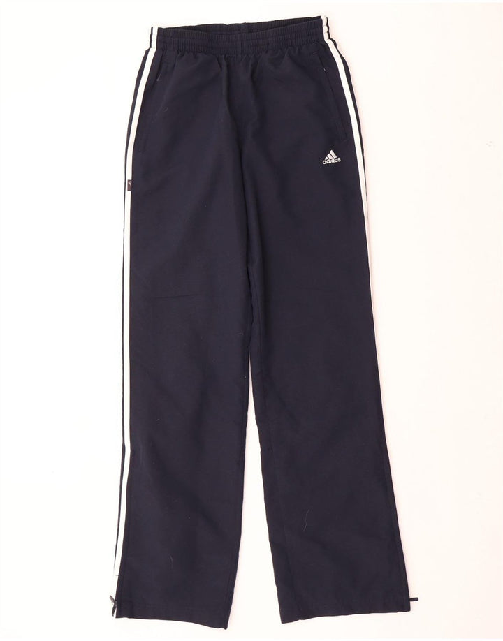 ADIDAS Pantalon de survêtement garçon 15-16 ans Bleu marine Polyester