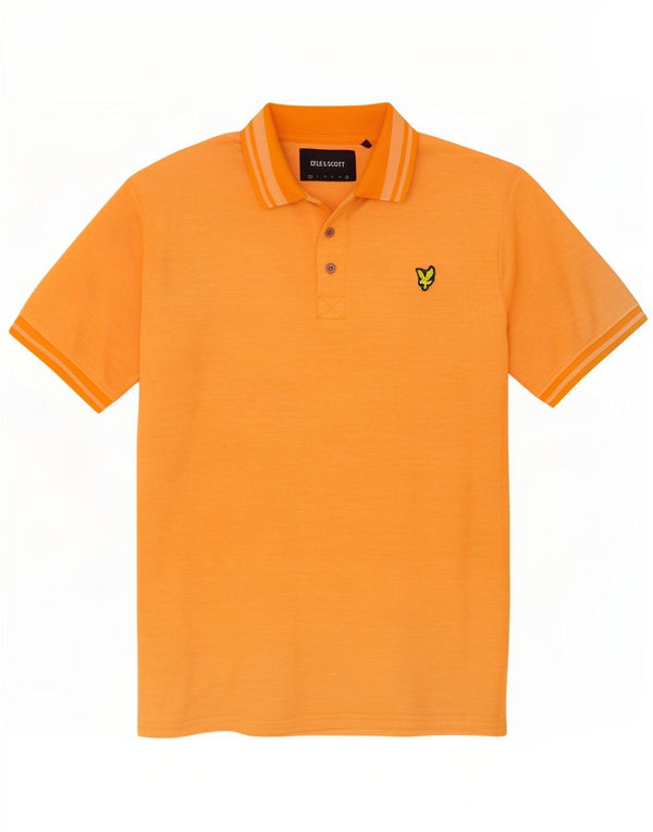 Lyle & Scott Polo Homme 2XL Orange Coton