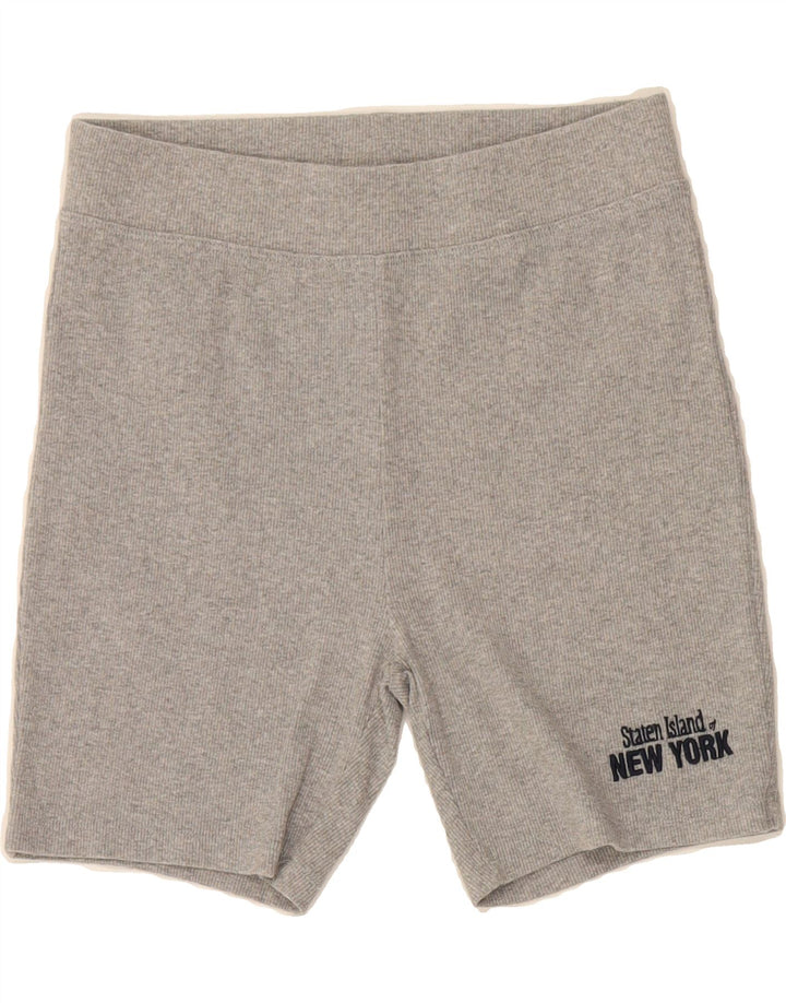 ZARA Womens Sport Shorts UK 12 Medium  Grey Vintage Zara and Second-Hand Zara from Messina Hembry 