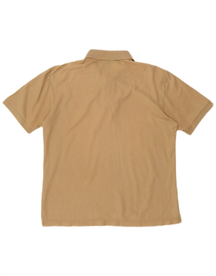 Fila Polo à Manches Courtes Regular Fit Homme Beige Moyen