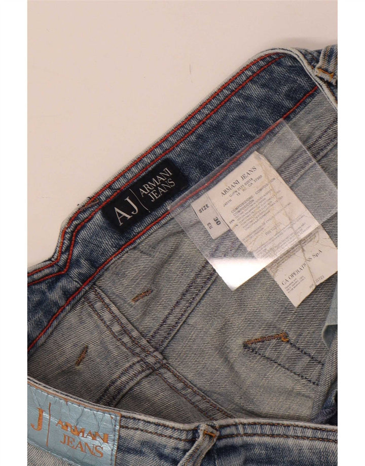 Armani Femme Jean Skinny W30 L32 Bleu Coton