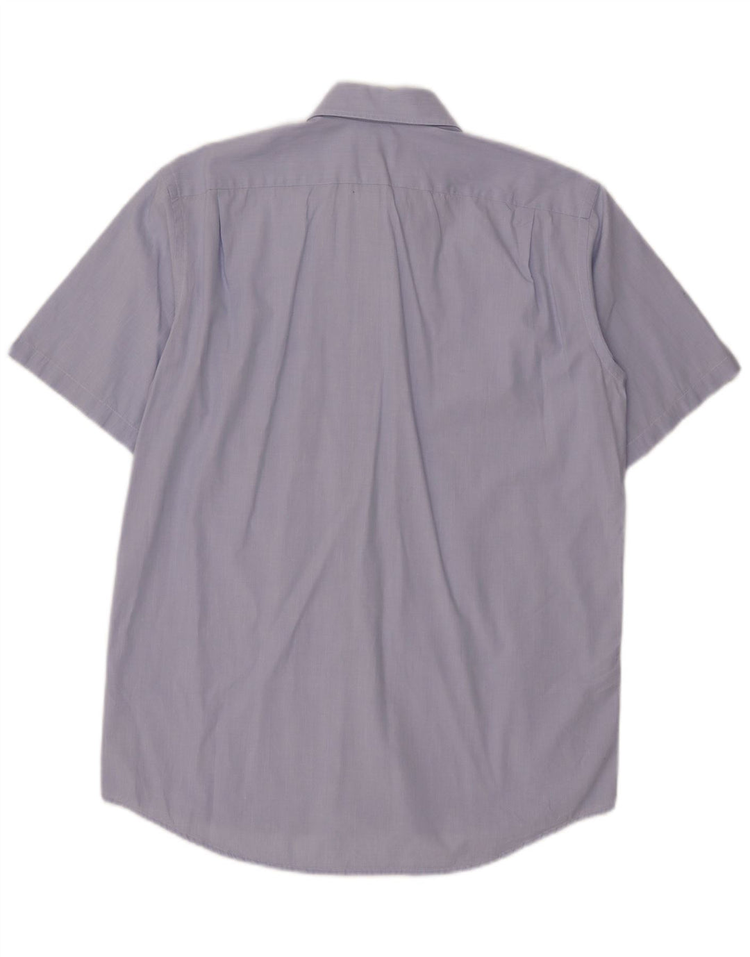 Lacoste Chemise à manches courtes pour hommes Taille 40 Coton bleu moyen