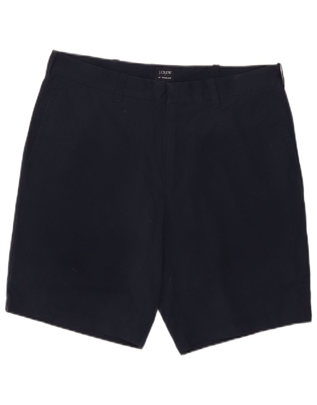 J. Crew Short Chino Homme W32 Bleu Marine Moyen Polyester