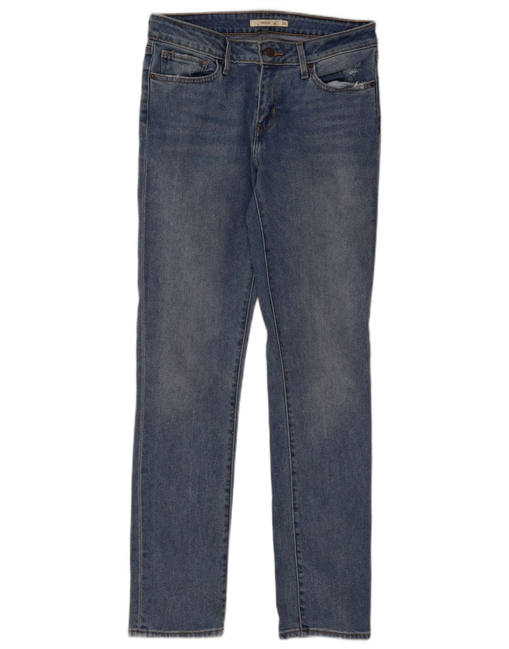 LEVI'S Jean Slim 712 Femme W29 L32 Bleu Coton
