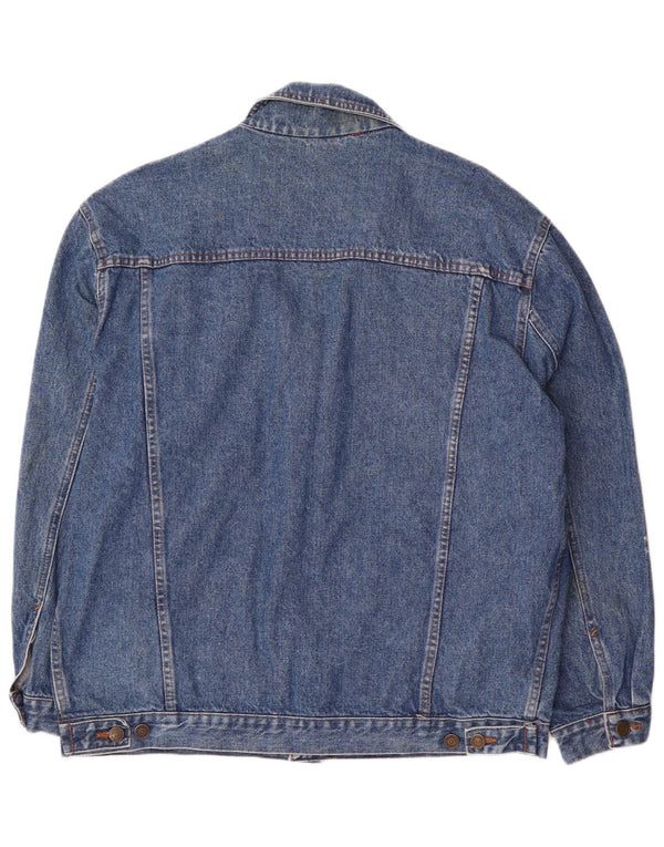 Wampum Veste en jean pour homme UK 40 Grand coton bleu