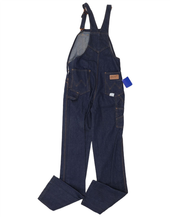 WRANGLER Salopette Homme Jean Droit W29 L36 Bleu Marine Coton