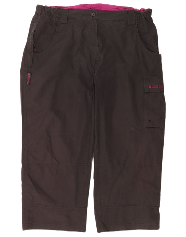 Mountain Warehouse Pantalon cargo cargo pour femme UK 14 Large W34 L22 Noir