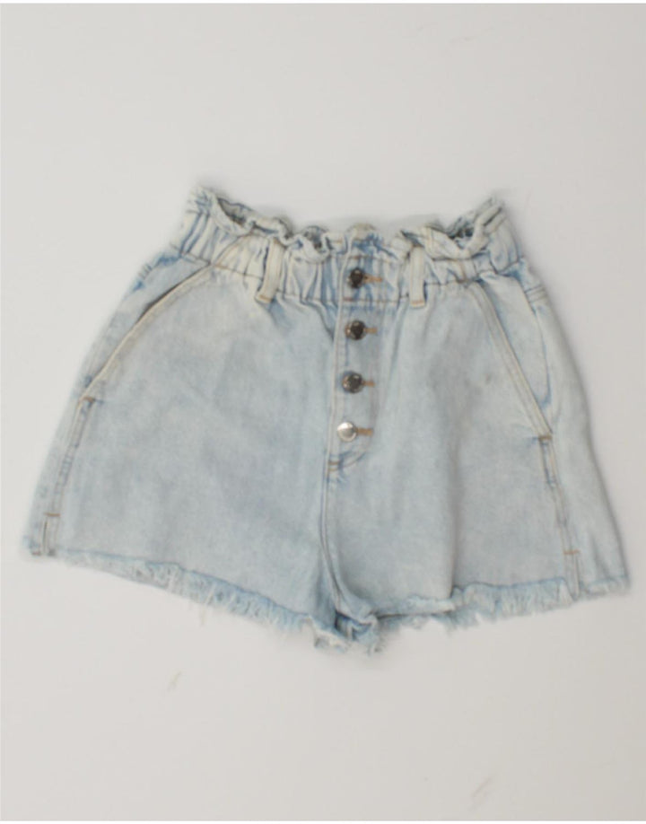 Short en jean pour femme ZARA EU 34 2XS W24 Bleu