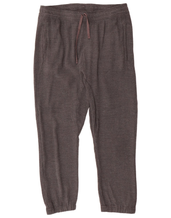 Zara Pantalon de survêtement pour femme Joggers UK 16 Large Gris