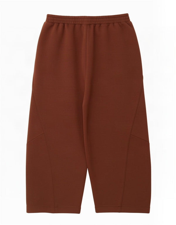 Marks & Spencer Pantalon de survêtement court pour femme UK 14 Large Marron Polyester