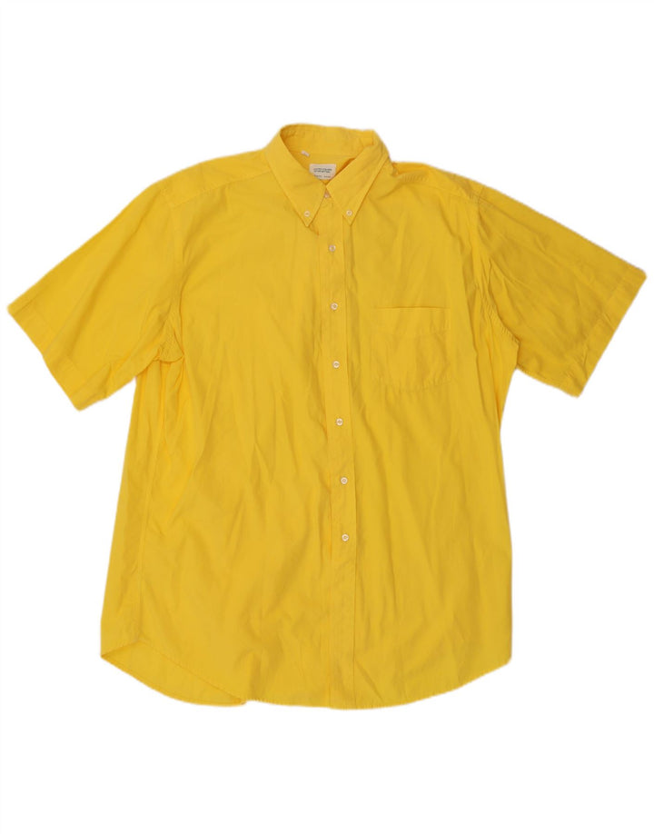 Benetton Chemise Homme XL Jaune