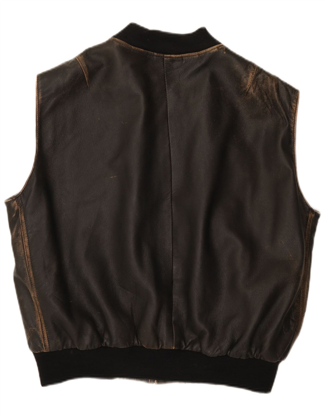 Conbipel Gilet en Cuir Homme IT 50 Large Cuir Marron